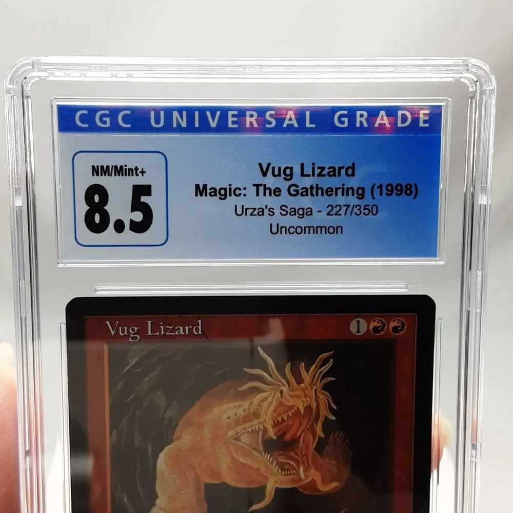 Vug Lizard - Urza's Saga - MTG - Graded - CGC 8.5